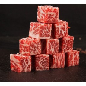 澳洲穀飼黑安格斯一口牛